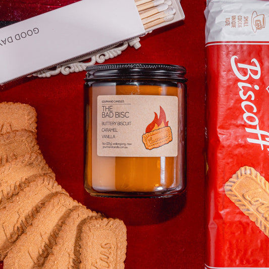 The Bad Bisc – Biscoff Candle