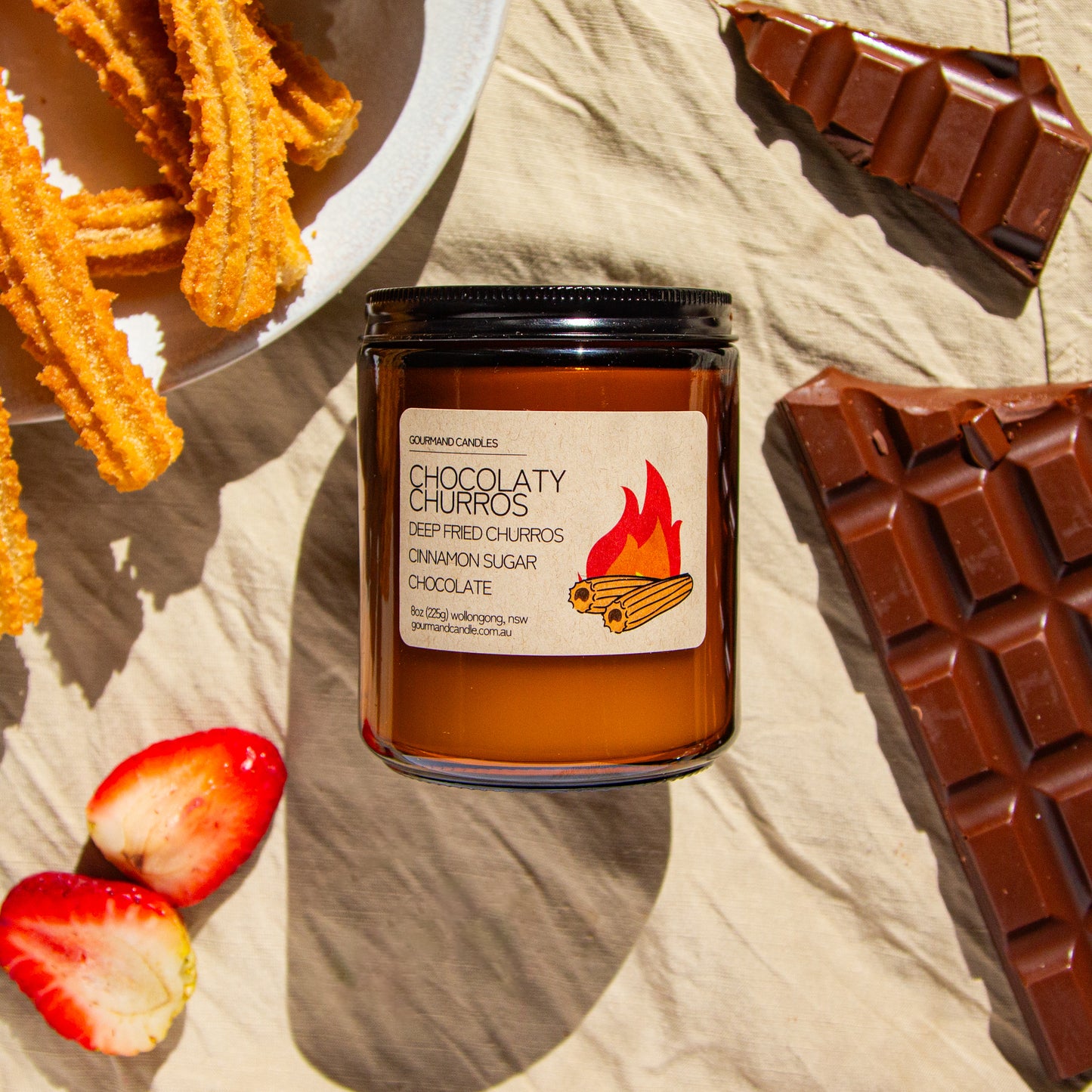 Chocolaty Churros – Chocolate and Cinnamon Candle