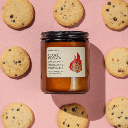 Cookie Monsta – Cookie Dough and Chocolate Chips Candle